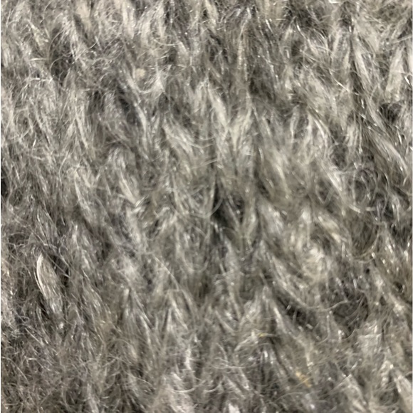 Free People Grey Wool blend Cardigan with Rose buttons Size Small - Picture 8 of 10